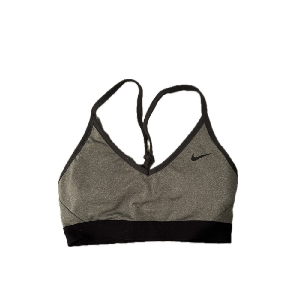 Grey Nike Sports Bra